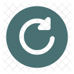 Refresh Circle Icon - Download in Flat Style