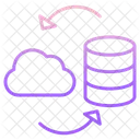 Irefresh Refresh Cloud Database Reload Cloud Server Icon