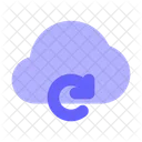 Refresh Cloud Reload Cloud Refresh Data From Cloud Icon