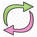 Refresh Curve Arrow Icon Icon