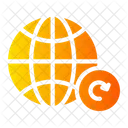 Refresh Data Globe Grid Computing Icon
