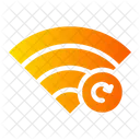 Refresh Data Seo And Web Wifi Connection Icon