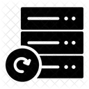 Refresh Data Cloud Computing Data Storage Icon