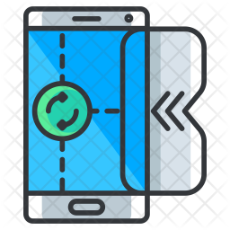 Refresh device Icon - Download in Colored Outline Style