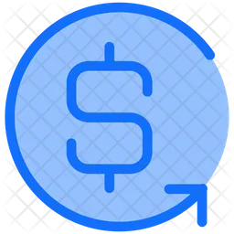 Refresh Dollar  Icon