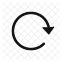 Refresh Glyph Glyph Style Arrow Icon
