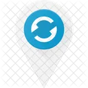 Refresh location pin  Icon