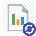 Analytics Chart Document Icon