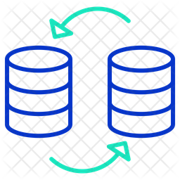 Refresh Server Icon - Download in Line Style
