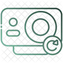웹캠 새로 고침  아이콘
