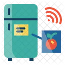 Refridgerator Internet Equipment Icon