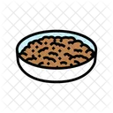 Refried Beans Mexican Icon
