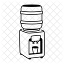 Bebedouro Dispensador Hidratado Ícone