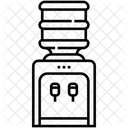 Refrigerador De Agua Garrafa Garrafa Dispensadora Ícone