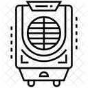 Refrigerador De Ar Exaustao Refrigerador De Ar Ícone