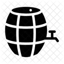 Refrigerador De Agua Refrigerador De Barril Tanque De Vinho Ícone