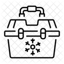 Refrigerador De Pesca Freezer Refrigerador Ícone