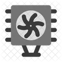 Refrigerador de ventilador Ícone