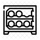 Refrigerador de vinho Ícone