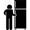 Refrigerador Geladeira Utensilios De Cozinha Ícone