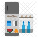 Refrigerator Kitchen Interior Icon