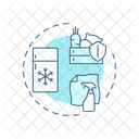 Refrigerator cleaning  Icon