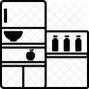 Refrigerator Appliance Cooling Icon