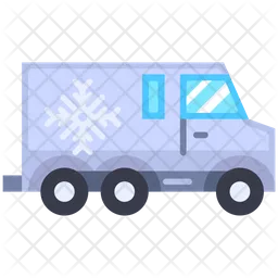 Refrigerator Truck  Icon