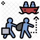 Refugiado Migracao Fuga Ícone