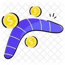 Refund Boomerang Icon
