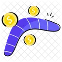 Refund Boomerang  Icon
