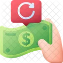Refund Money Finance Icon