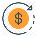 Refund Cashback Coin Icon