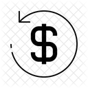 Refund Money Finance Icon