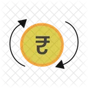 Refund Process Rupees Rupees Refund Icon