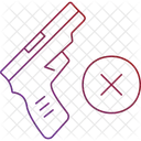 Refusal Of Weapons Peace Advocacy Anti War Icon
