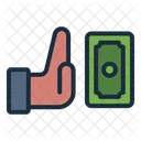 Refuse Money Cash Icon