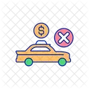 Avoid Refuse Taxi Icon
