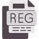 Reg Fiile File Format File Icon