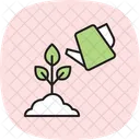 Rega Planta Fazenda Ícone