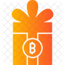 Regalo bitcoin  Icono