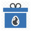 Regalo de huevo de pascua  Icono