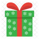 Regalo Caja Navidad Icono