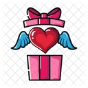 San Valentin Amor Corazon Icono