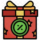 Descuento de regalo  Icono