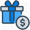 Regalo financiero  Icono