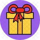 Regalo De Navidad Caja Navidad Icono