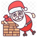 Papa Noel Regalo De Papa Noel Navidad Icono