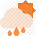 Regen Wolke Tag Symbol