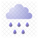 Regen Regen Wolke Symbol